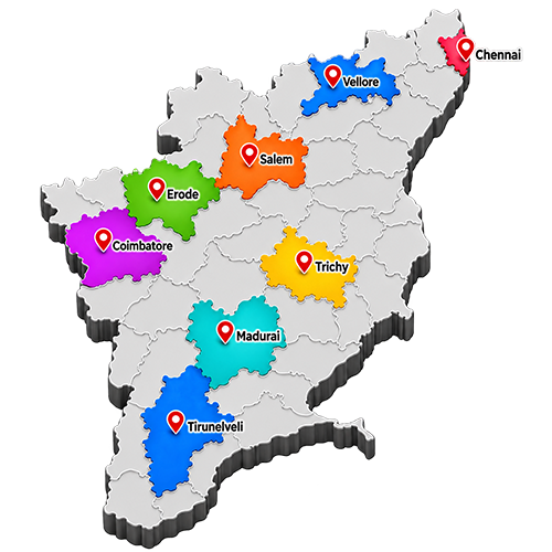 tamilnadu map